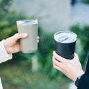 To Go Tumbler 360 ml zwart met stop