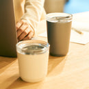 To Go Tumbler 240 ml wit met stop