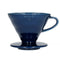 Hario Coffee Dripper V60-02 keramiek Blue blauw