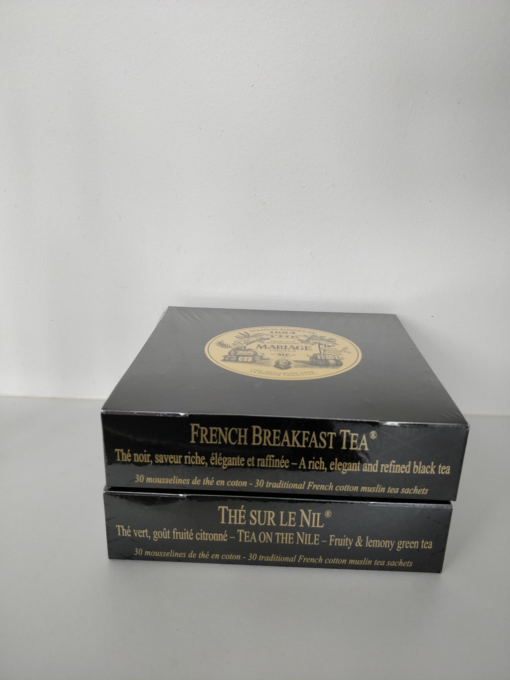 Mariage Freres - RUSSIAN BREAKFAST TEA® - Box of 30 muslin tea sachets /  bags