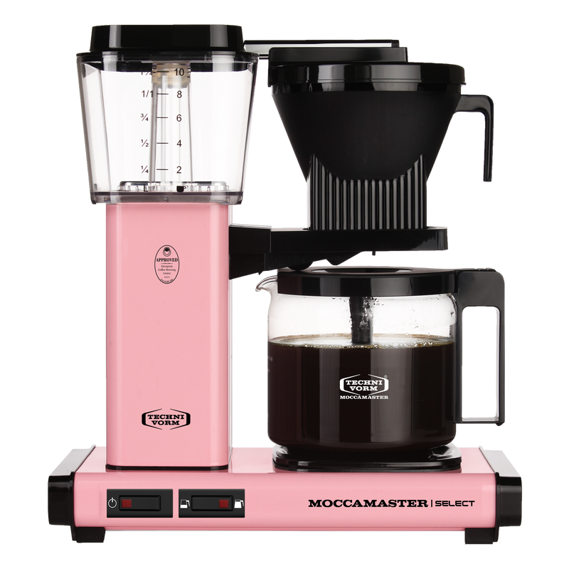 Moccamaster KBG Select de perfecte koffiesmaak -pink