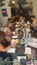 Paint your own matcha bowl
