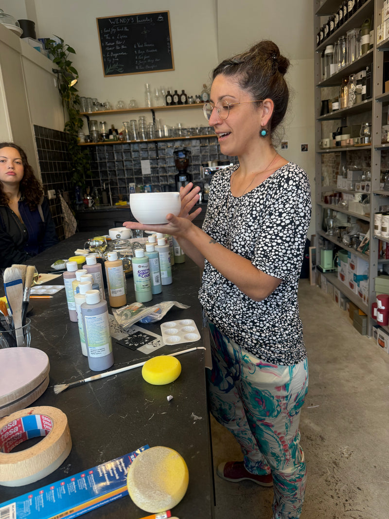 Paint your own matcha bowl Sunday 26 October 2025