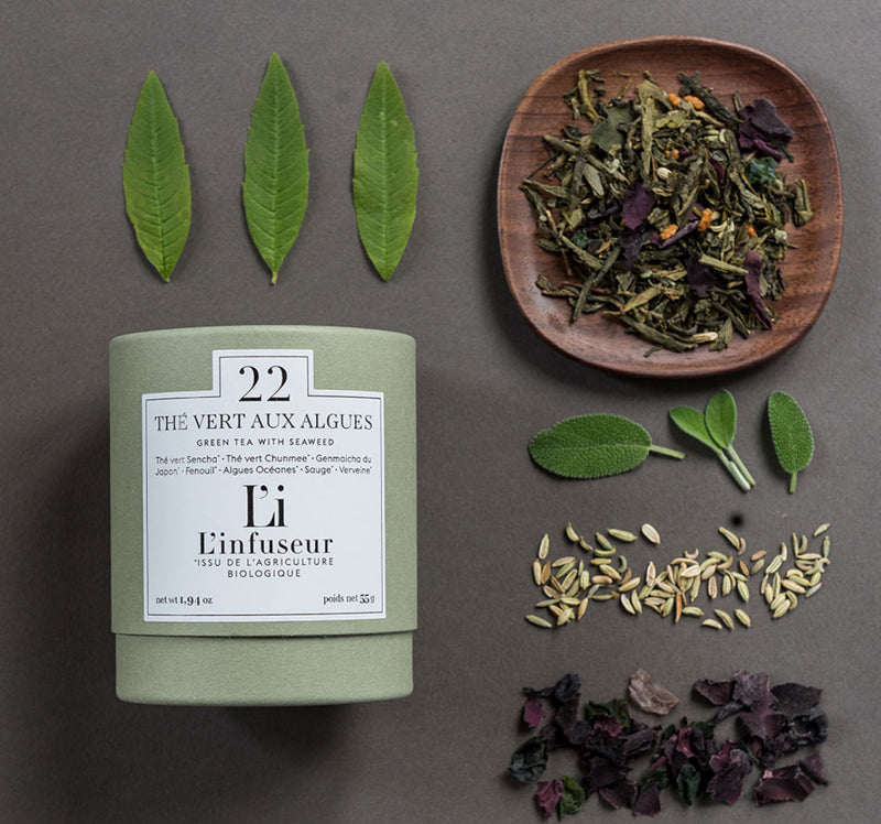 Thé vert au algues no.22- groene thee met zeewier