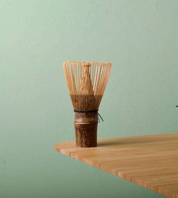 Matcha garde traditional chasen black bamboo