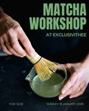 Matcha experience workshop zondag 18 January 2026