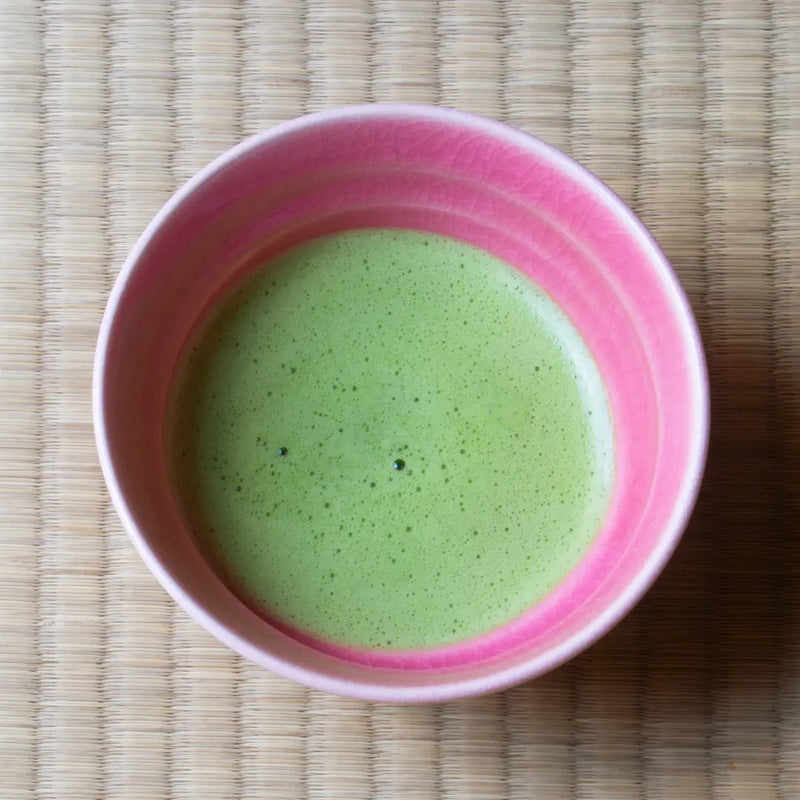 Omuro cherry Furyu matcha bowl