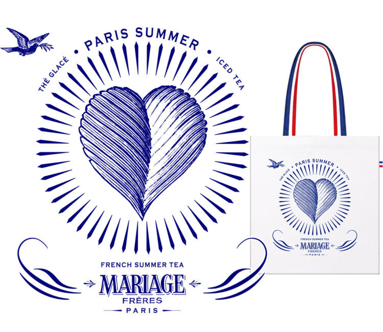 Tas tote bag Paris Summer