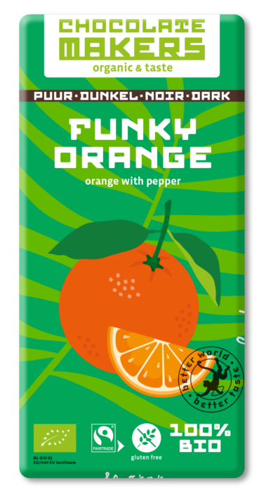 Funky orange puur - sinaasappel 66%