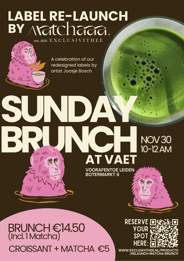 Re-launch Matcha Brunch - Croissant & Matcha!