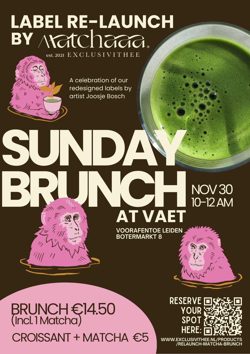 Re-launch Matcha Brunch - Croissant & Matcha!