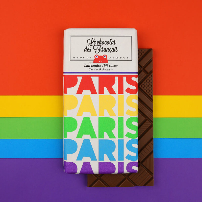 Chocolat au Lait Tendre 41% - Paris Multi Colour