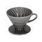 Hario Coffee Dripper V60-02 keramiek grey