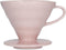 Hario Coffee Dripper V60-02 keramiek roze