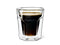 Dubbelwandig glas espresso 100 ml - set 2 st