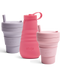 Stojo Opvouwbare drinkfles 590 ml carnation pink