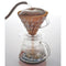 Hario koffie dripper transparant 02