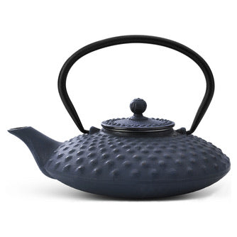 Theepot Jing (Xilin) gietijzer blauw 0,8 l