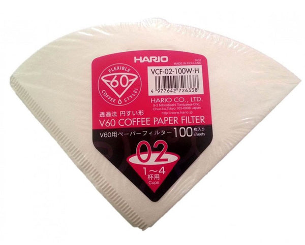 Hario V60 koffie filters 02-100 stuks