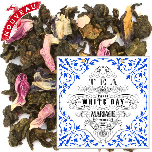 Paris White Day Thé Blue 50 gr - blauwe oolong thee